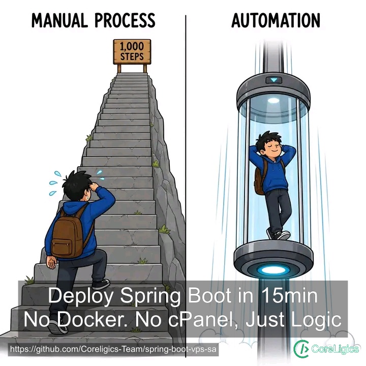 Manual vs Automation: 1000 steps vs Elevator